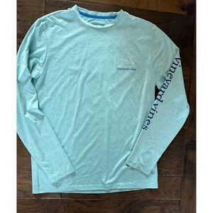 Vineyard Vines Performance Long Sleeve Shirt Small Preppy